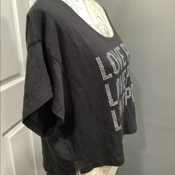 NWOT PINK BY VICTORIAS SECRET CROP TOP - Picture 2 of 7